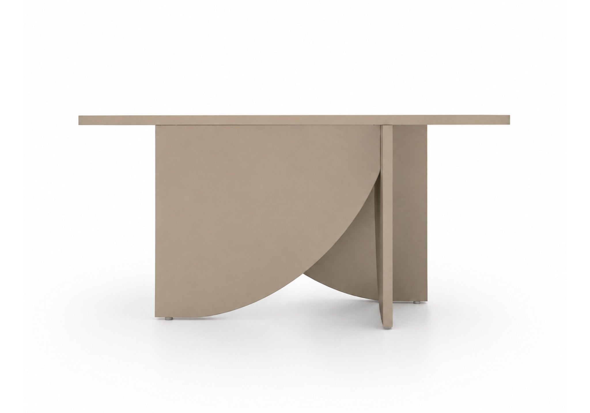 STOLIK KAWOWY ELMO LARGE W KOLORZE TAUPE OD MAXLIVING