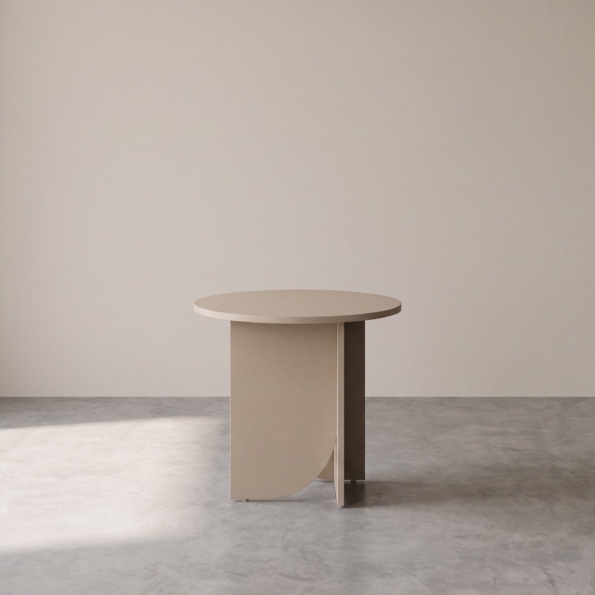 STOLIK KAWOWY ELMO SMALL W KOLORZE TAUPE OD MAXLIVING