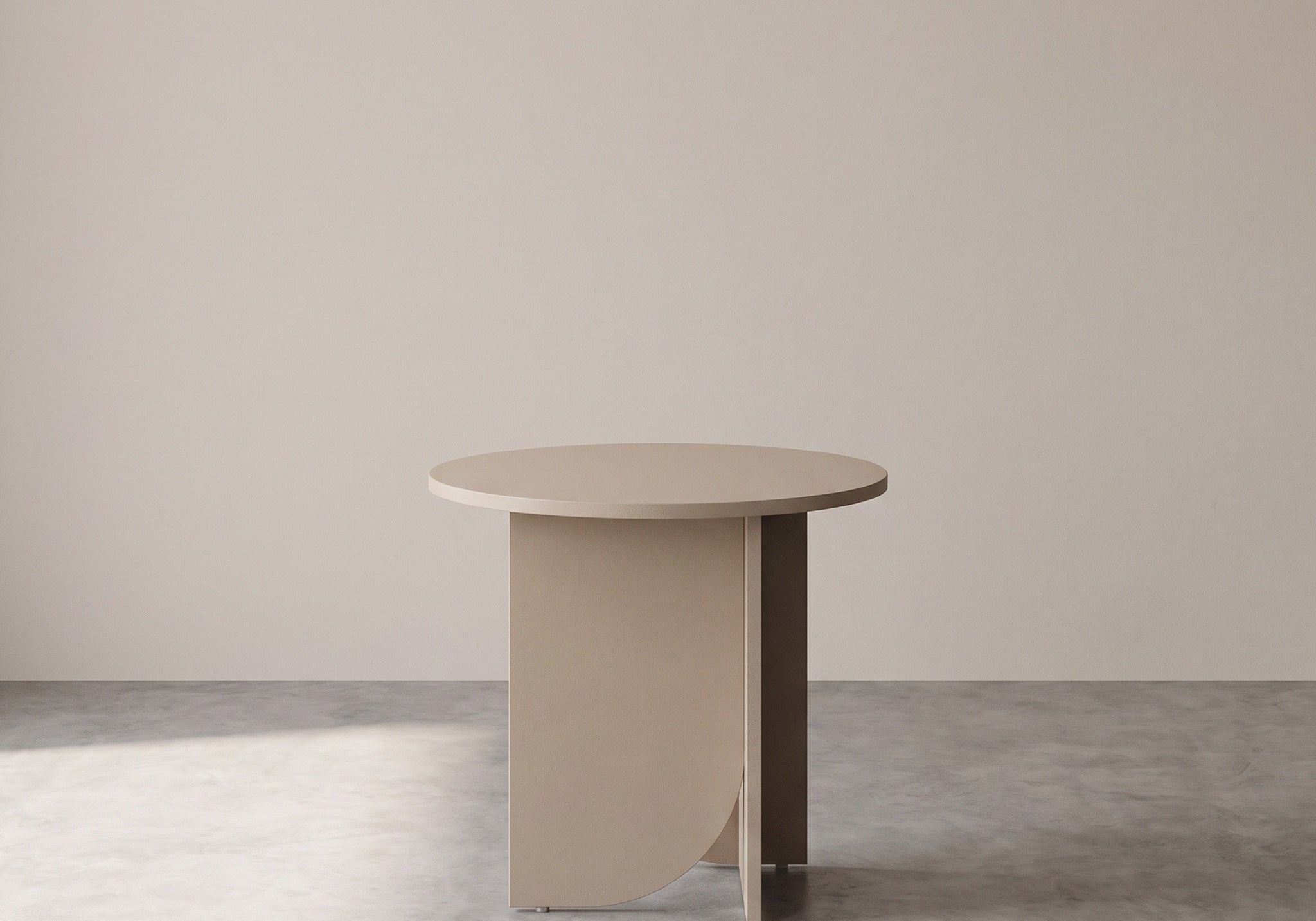 STOLIK KAWOWY ELMO SMALL W KOLORZE TAUPE OD MAXLIVING