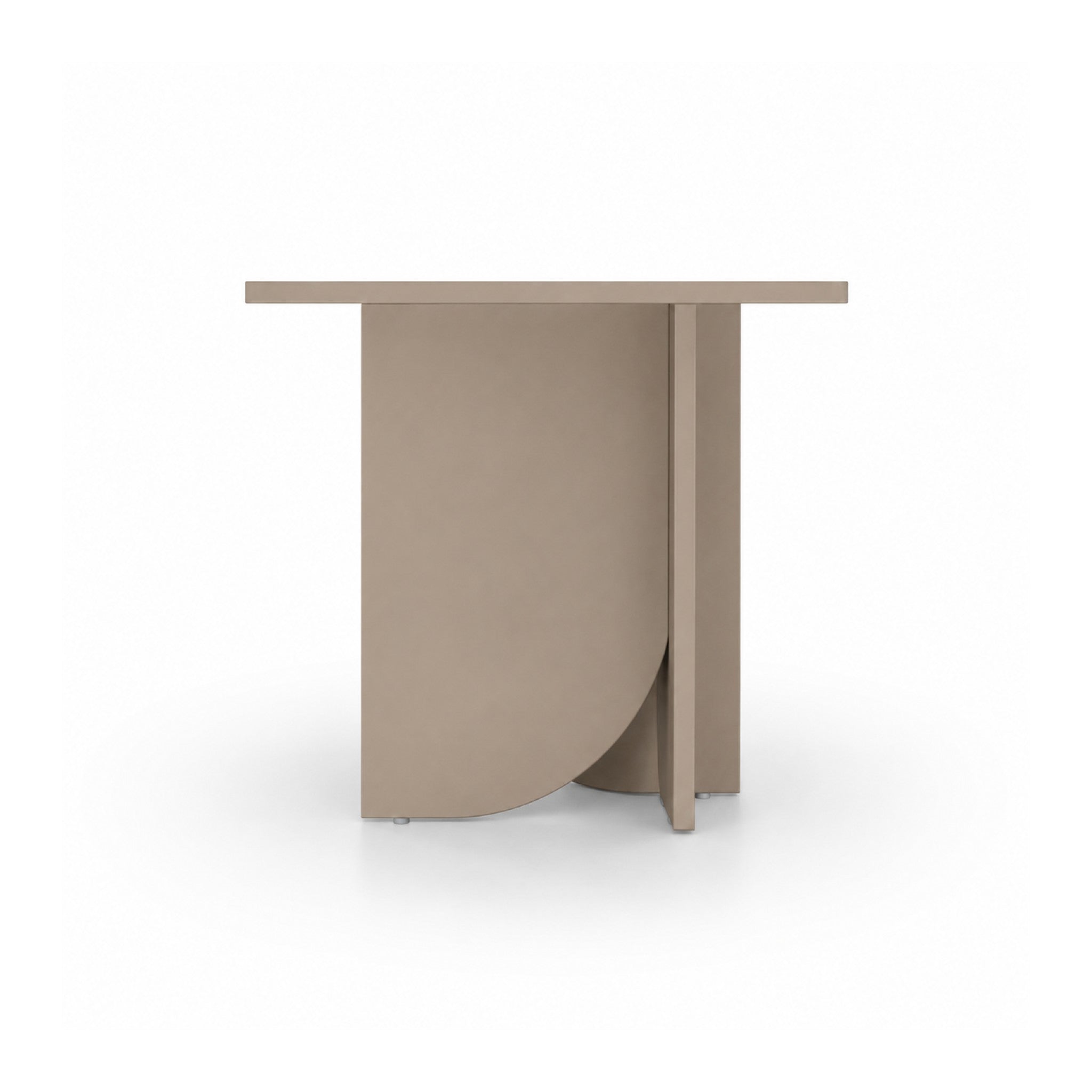 STOLIK KAWOWY ELMO SMALL W KOLORZE TAUPE OD MAXLIVING