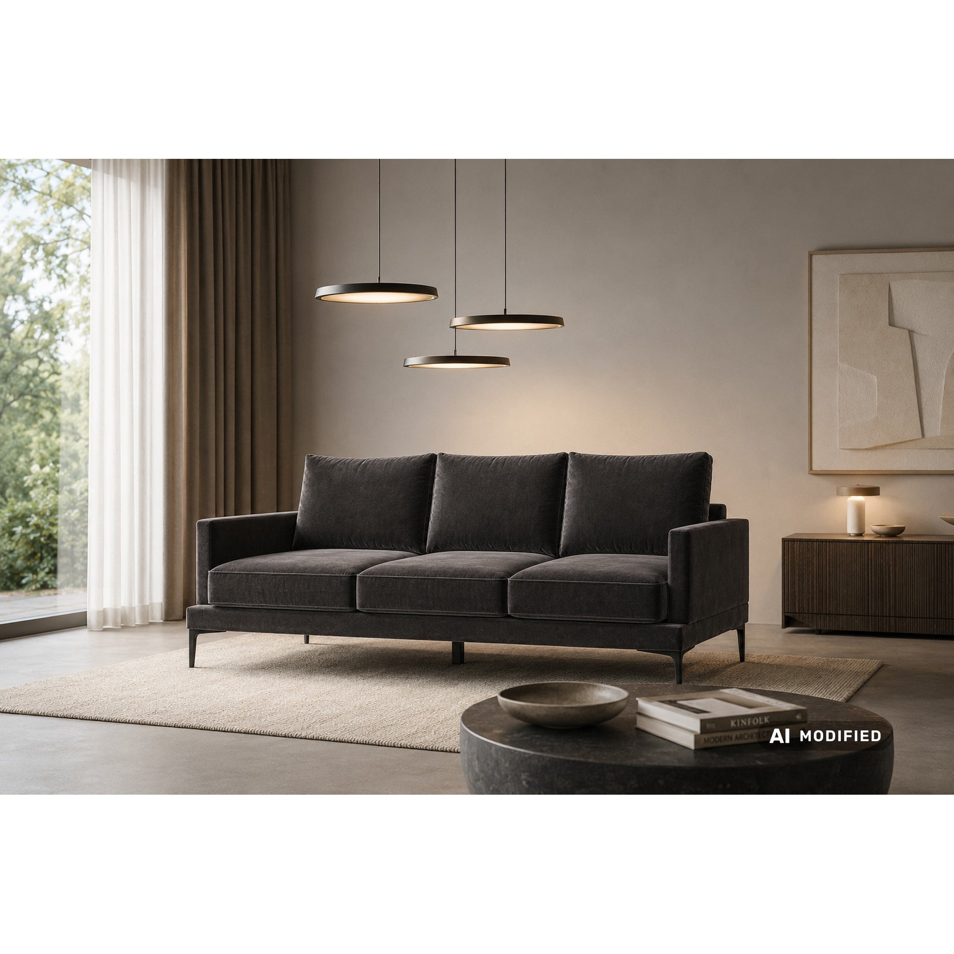 SOFA AVO Z GŁĘBOKIM SIEDZISKIEM OD MAXLIVING