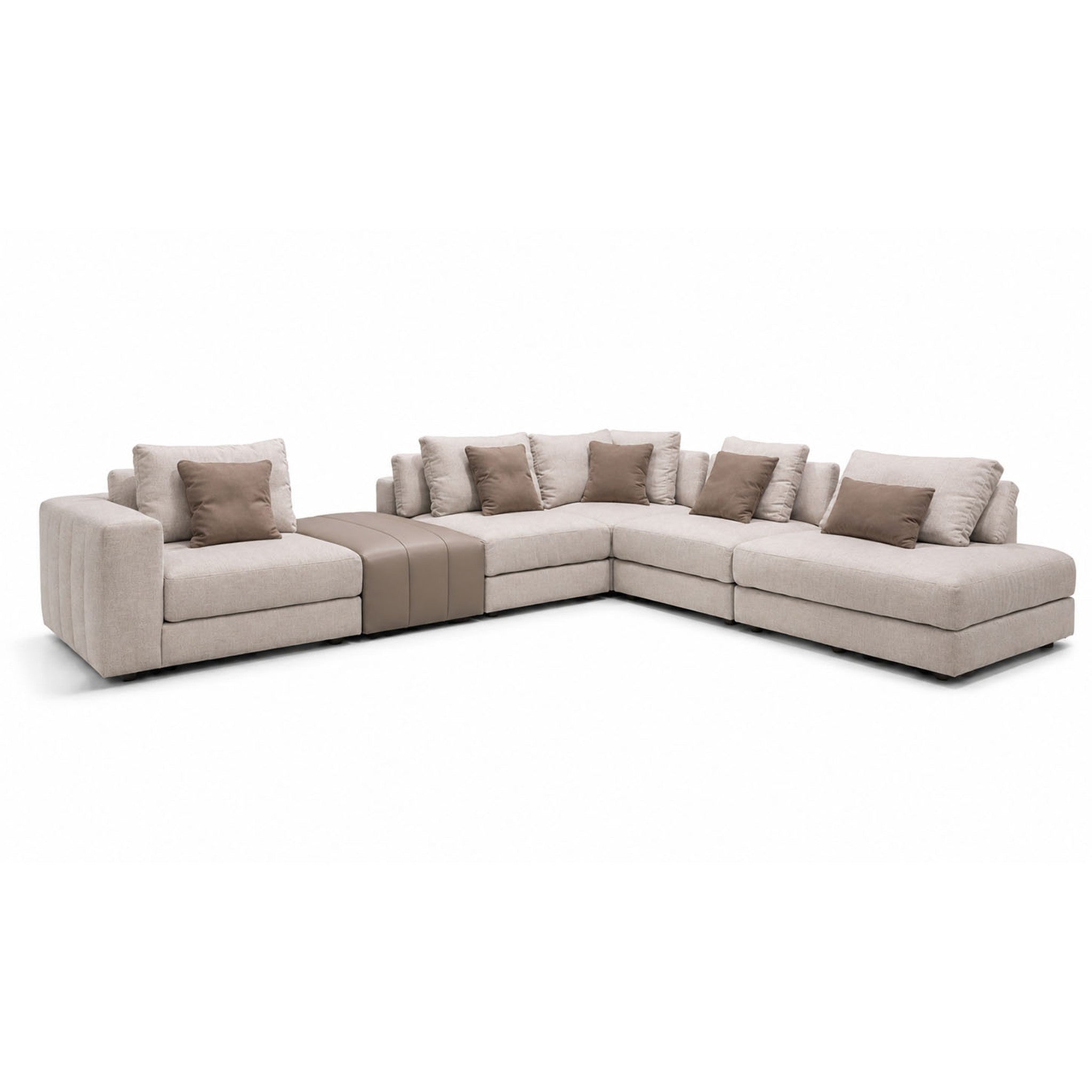 NAROŻNIK MODUŁOWY BOSTON SLIM OD MAXLIVING