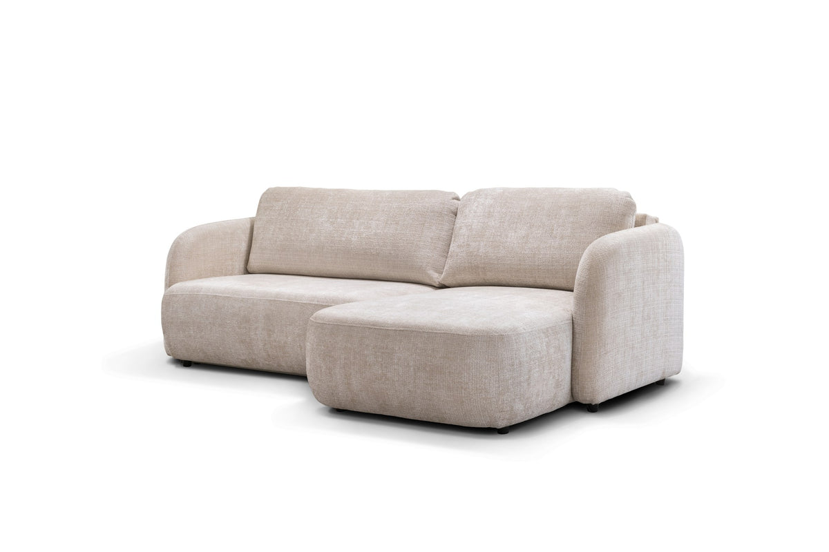 SOFA NAROŻNA Z FUNKCJĄ SPANIA NORELL OD MAXLIVING