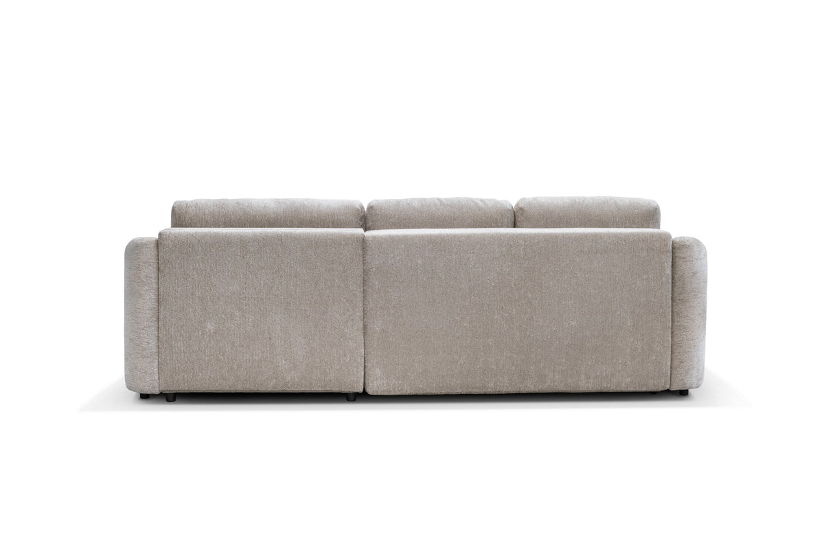 SOFA NAROŻNA Z FUNKCJĄ SPANIA SANNA OD MAXLIVING