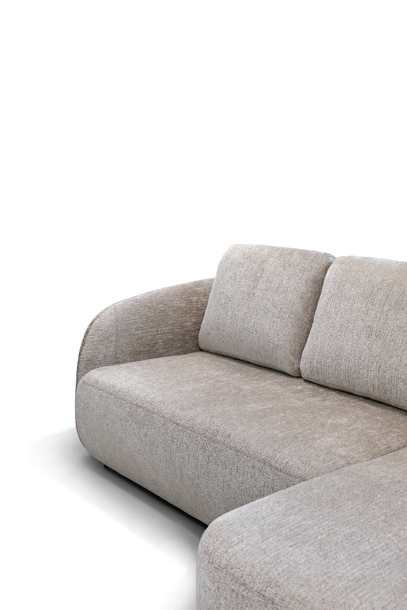 SOFA NAROŻNA Z FUNKCJĄ SPANIA SANNA OD MAXLIVING