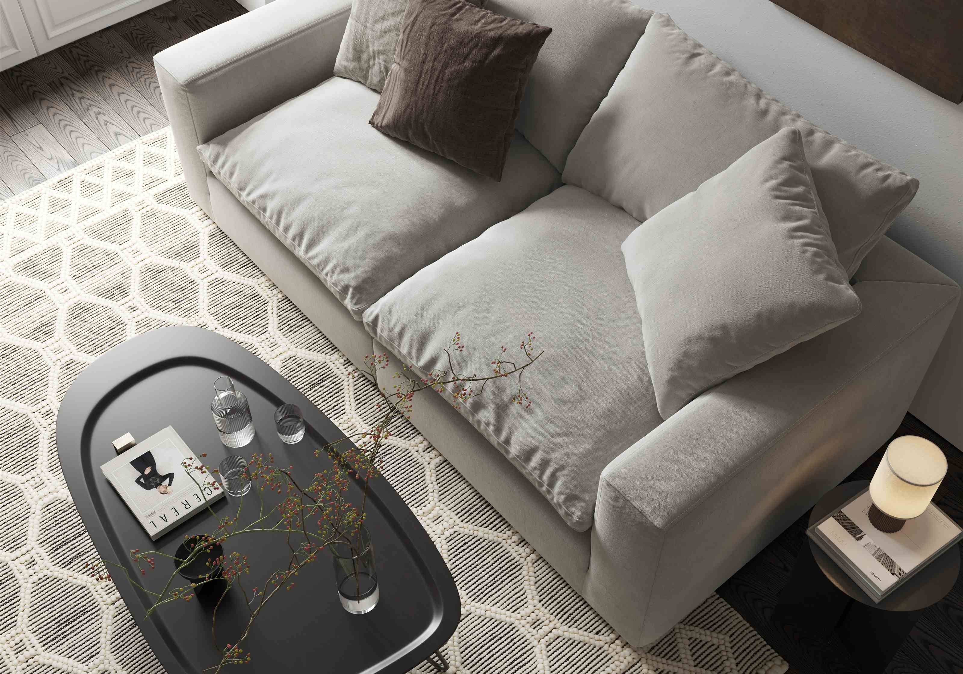 SOFA MODUŁOWA LAZY A-A  2-OSOBOWA OD NORDIC LINE