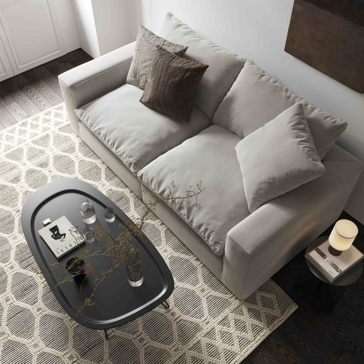 SOFA MODUŁOWA LAZY A-A  2-OSOBOWA OD NORDIC LINE