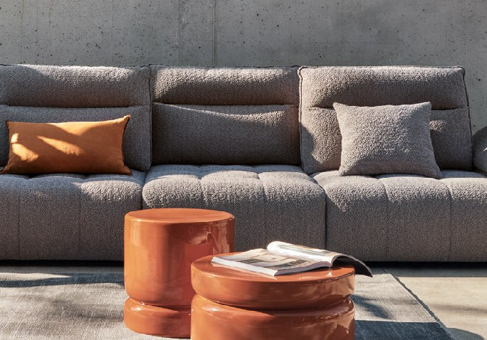 STOLIK KAWOWY BAMBU TERRACOTTA OD CALLIGARIS