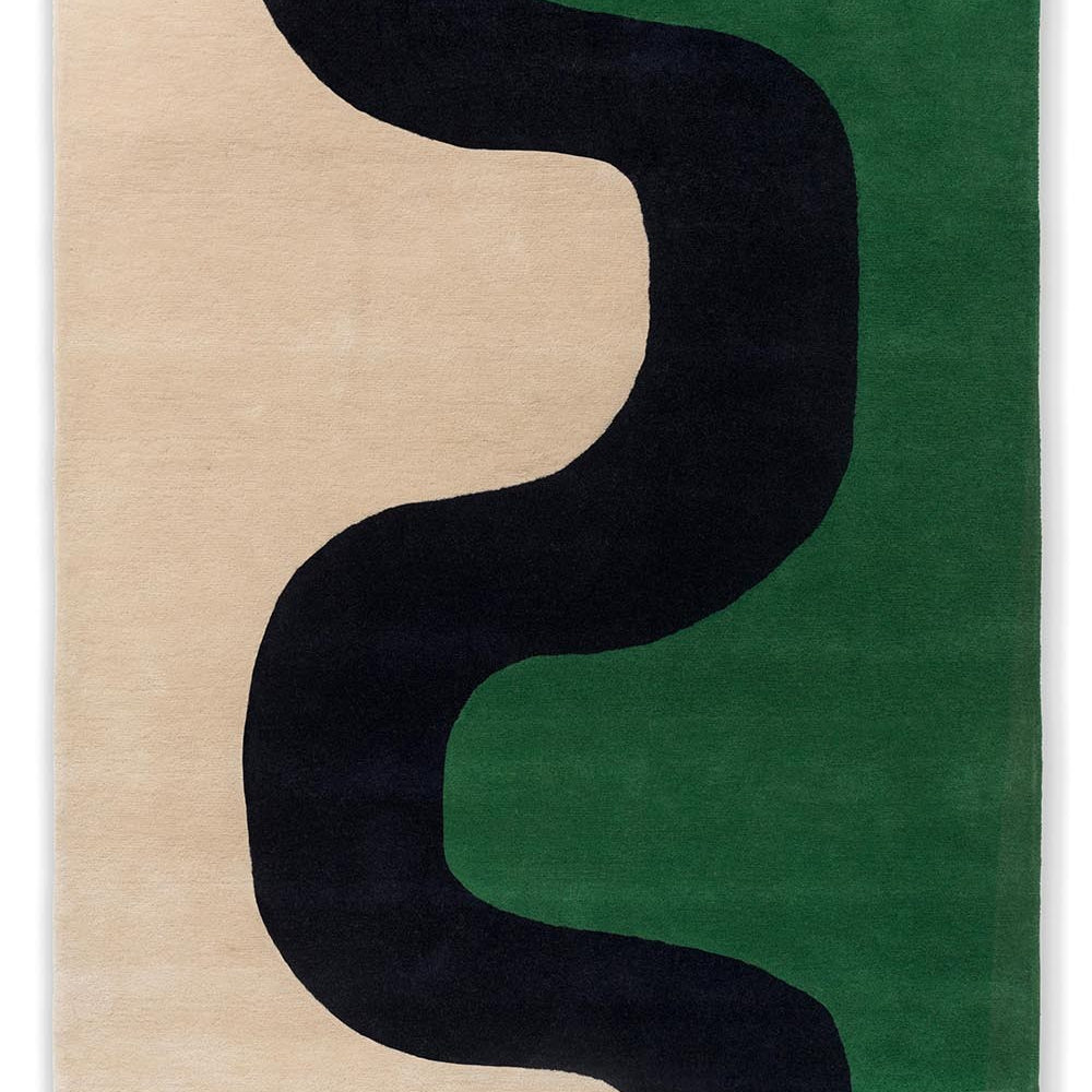 DYWAN PROSTOKĄTNY SEIREENI GREEN 280 X  CM OD CARPETS & MORE
