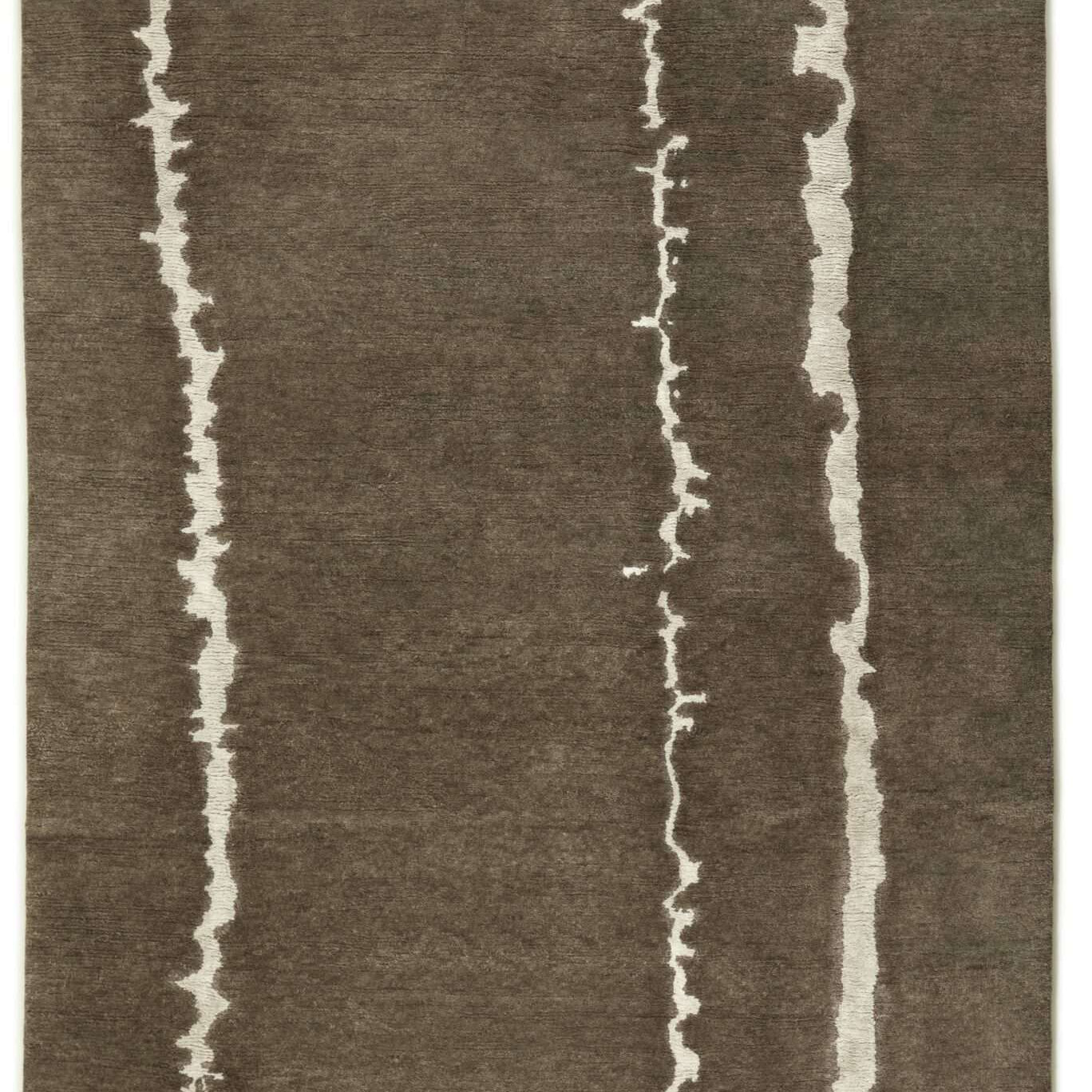 DYWAN PROSTOKĄTNY NEW AGE PATH BROWN  x  cm od CARPETS & MORE