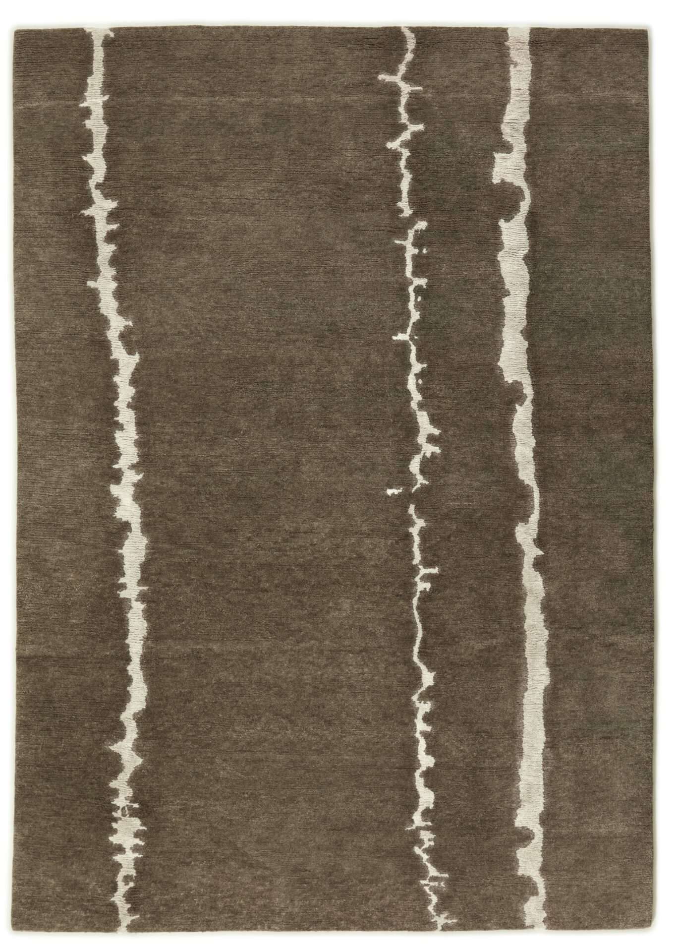 DYWAN PROSTOKĄTNY NEW AGE PATH BROWN  x  cm od CARPETS & MORE