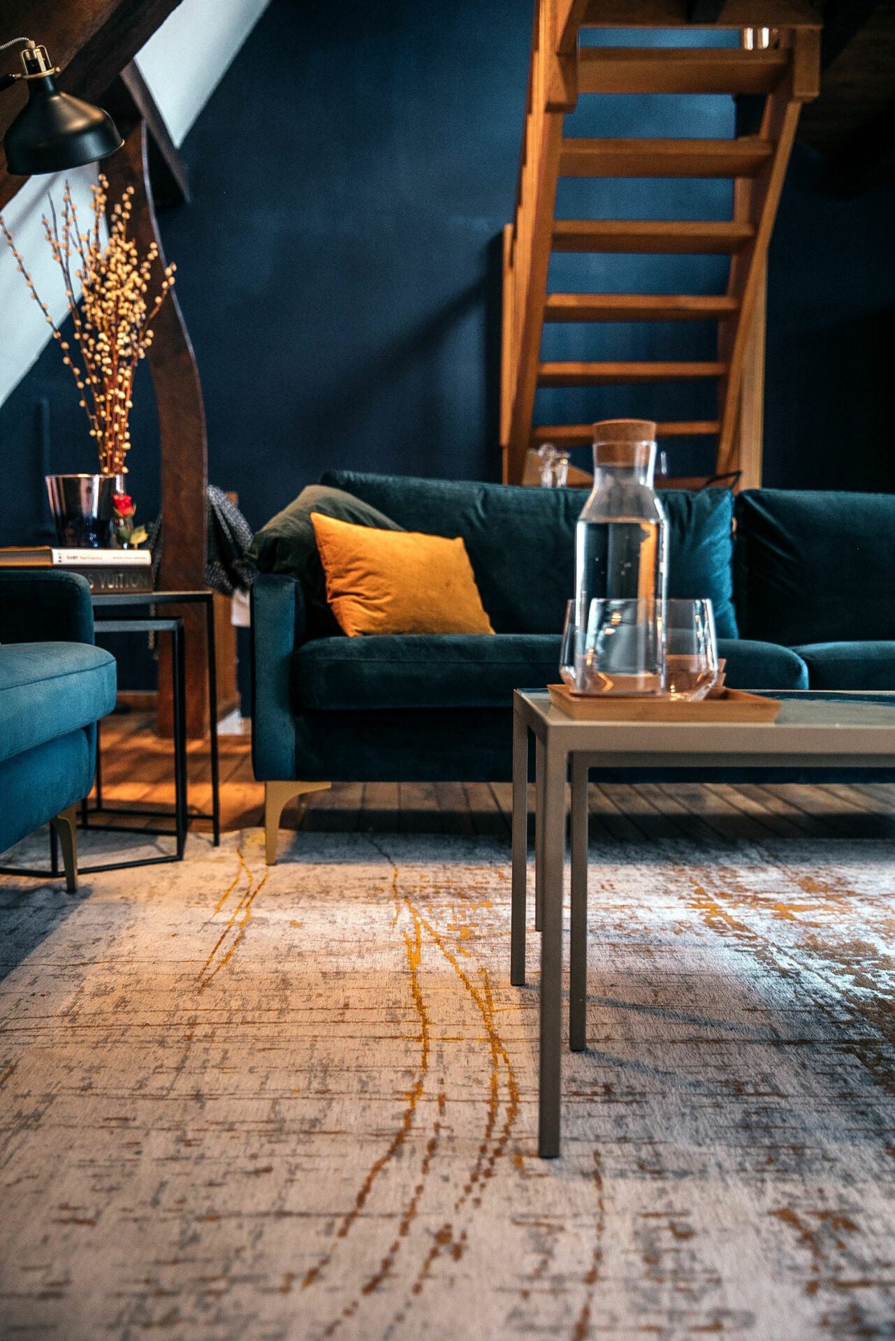 DYWAN OKRĄGŁY GRIFF COLUMBUS GOLD  x  cm od CARPETS & MORE