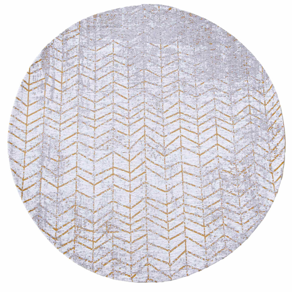 DYWAN OKRĄGŁY JACOBS LADDER CENTRAL YELLOW 240 x  CM OD CARPETS & MORE