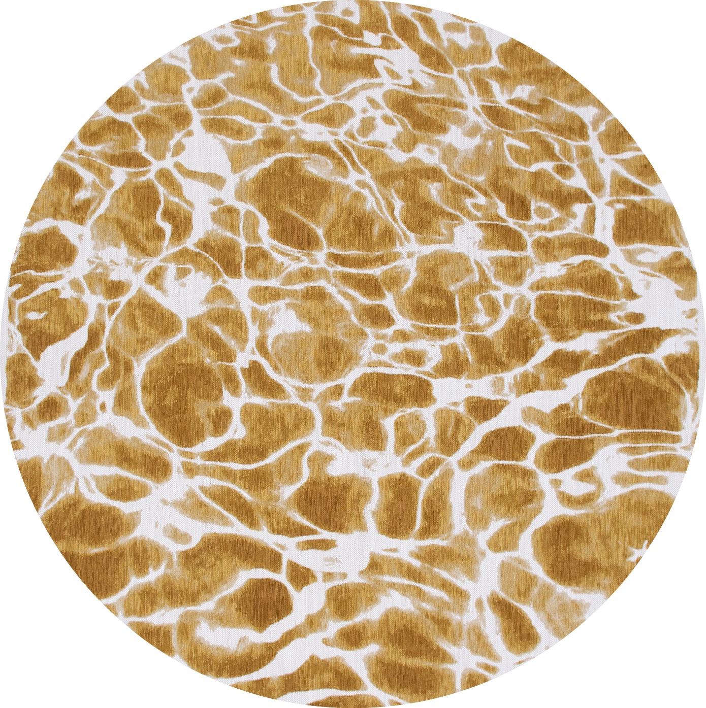DYWAN OKRĄGŁY SWIM SAFFRON 240 X  CM OD CARPETS & MORE