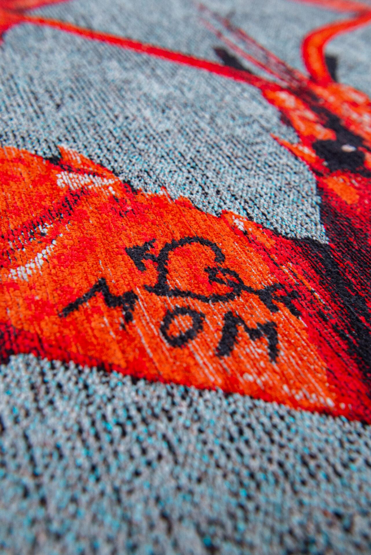 DYWAN OKRĄGŁY POP LOBSTER STEAM RED 240 x  CM OD CARPETS & MORE