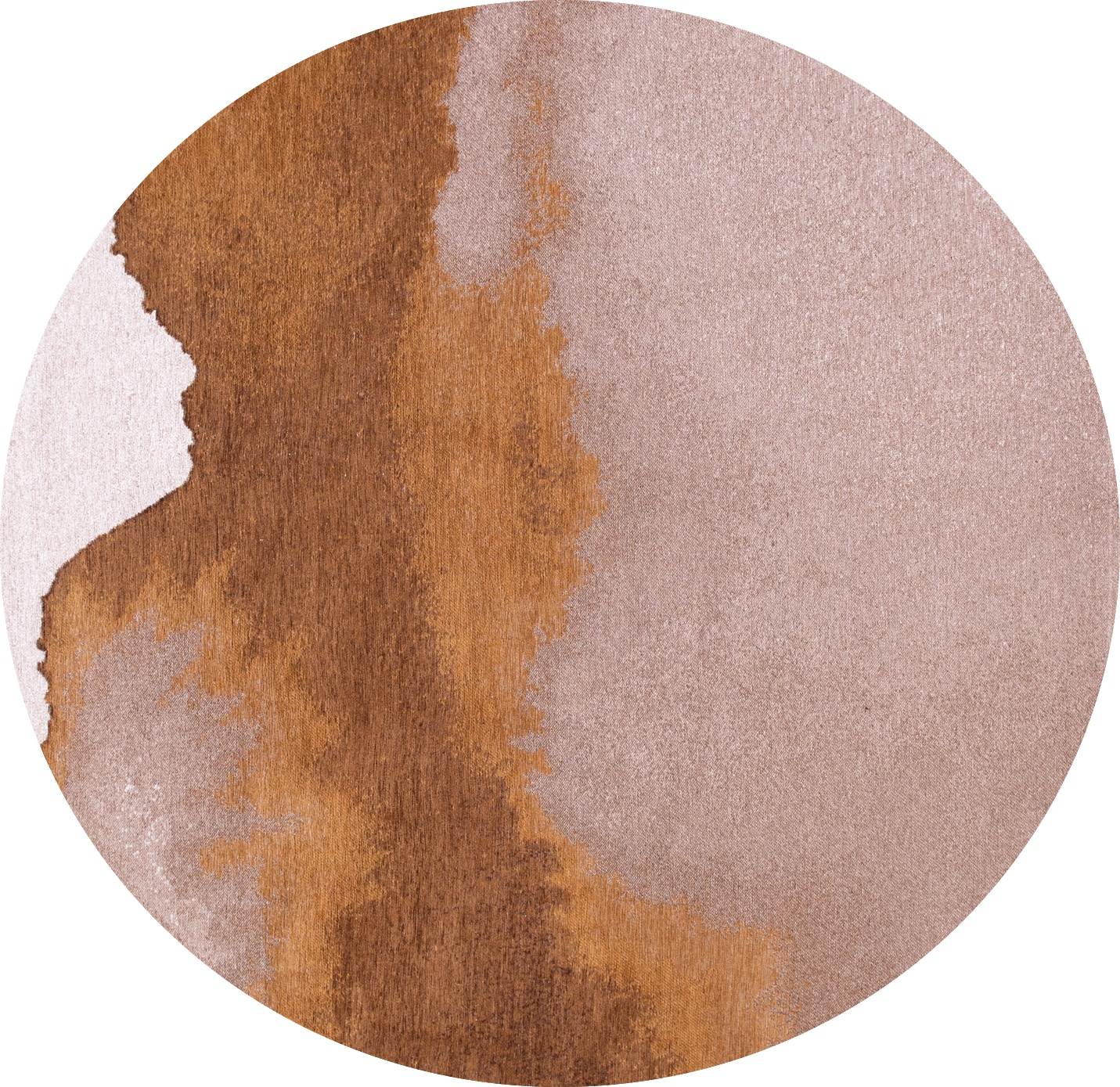 DYWAN OKRĄGŁY LAGOON CHESTNUT 240 x  CM OD CARPETS & MORE
