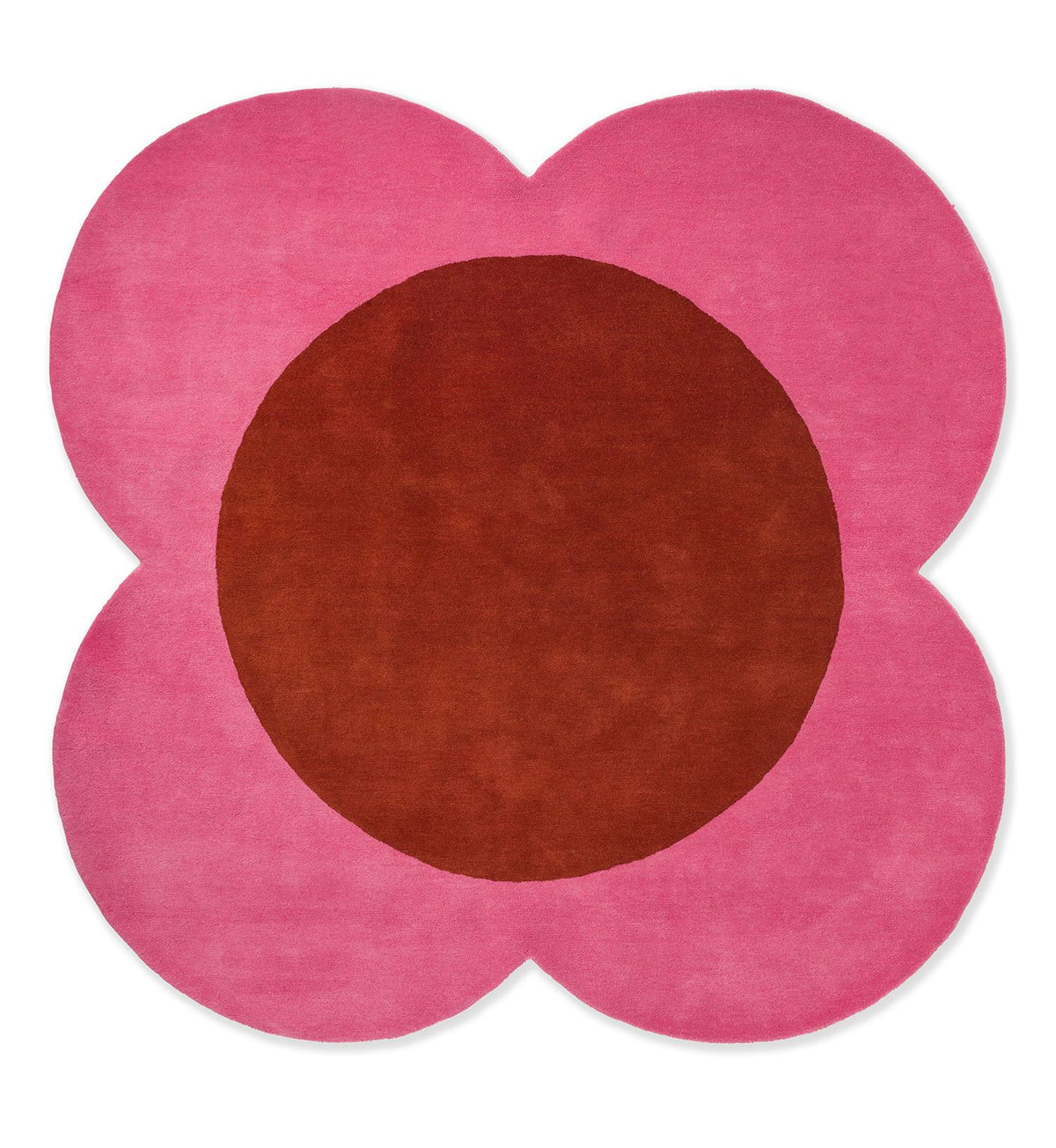DYWAN OKRĄGŁY FLOWER SPOT PINK/RED 150 X  CM OD CARPETS & MORE