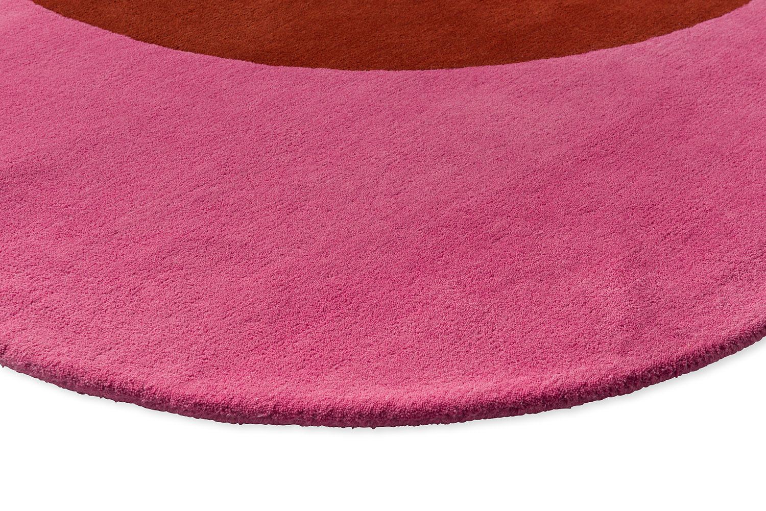 DYWAN OKRĄGŁY FLOWER SPOT PINK/RED  x  cm od CARPETS & MORE