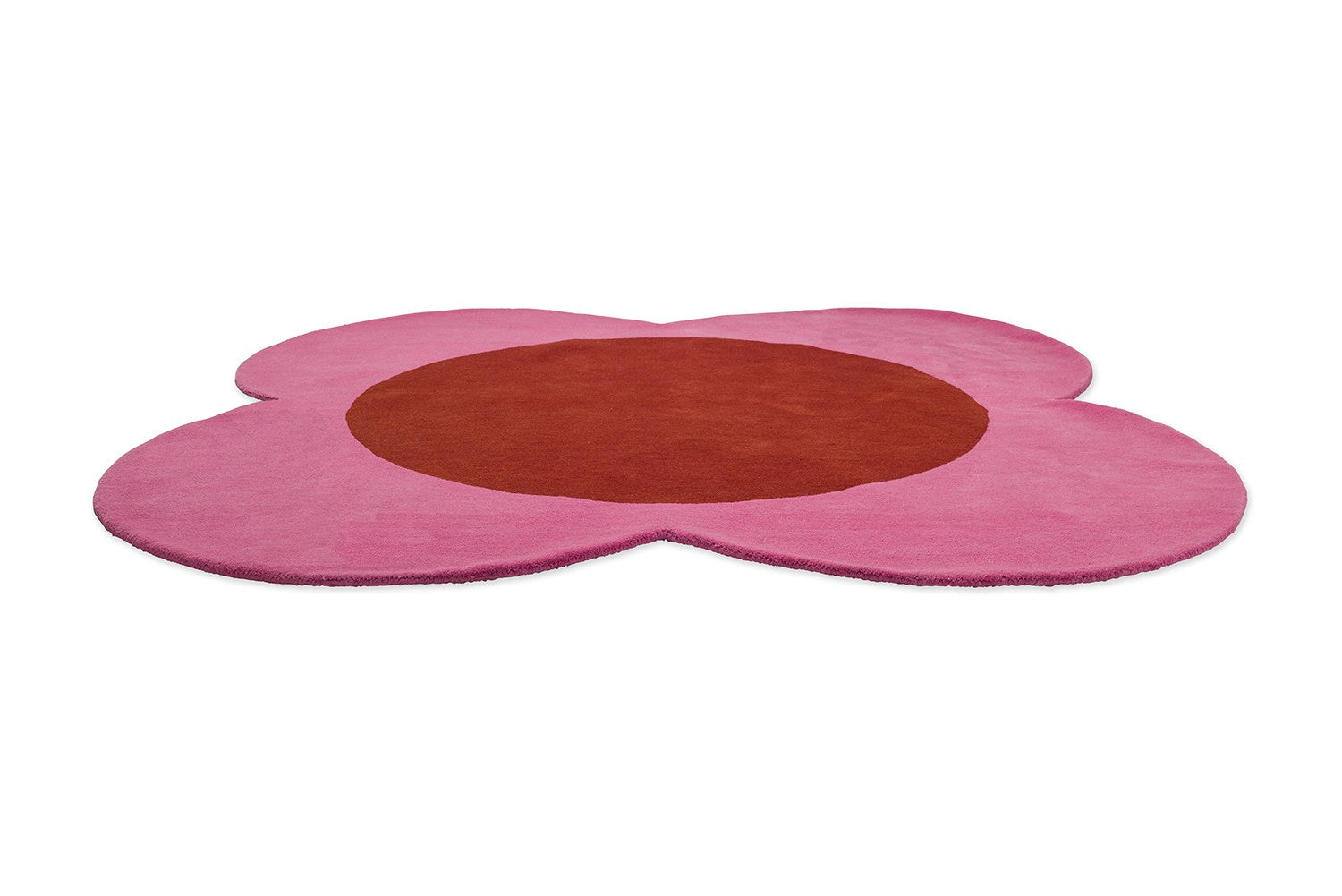 DYWAN OKRĄGŁY FLOWER SPOT PINK/RED  x  cm od CARPETS & MORE