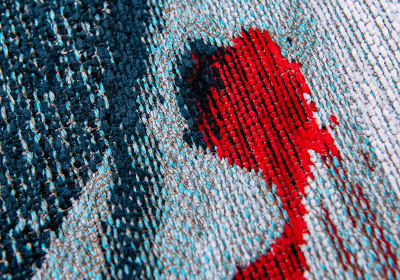 DYWAN OKRĄGŁY POP KOI JAPANESE POND 240 X  CM OD CARPETS & MORE