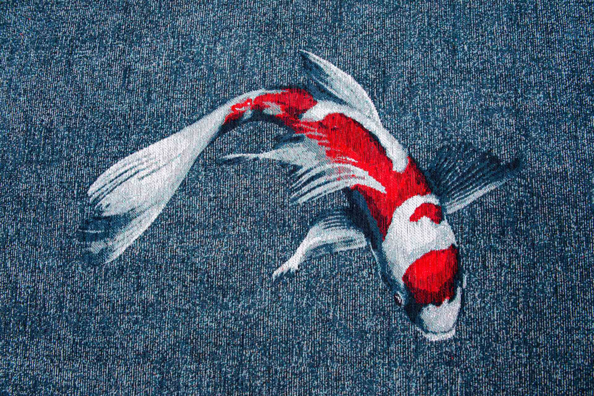 DYWAN PROSTOKĄTNY POP KOI JAPANESE POND 280 x  CM OD CARPETS & MORE