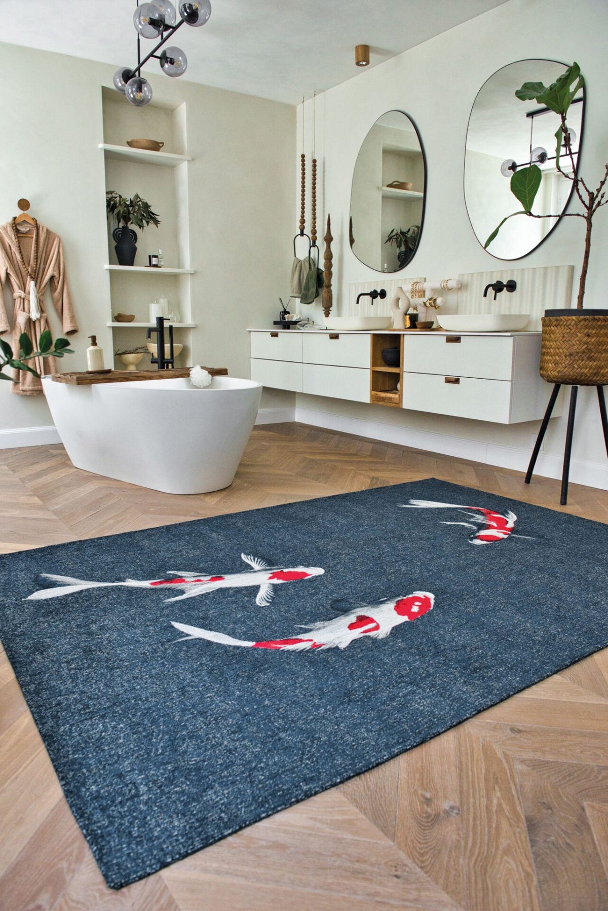 DYWAN PROSTOKĄTNY POP KOI JAPANESE POND 280 x  CM OD CARPETS & MORE