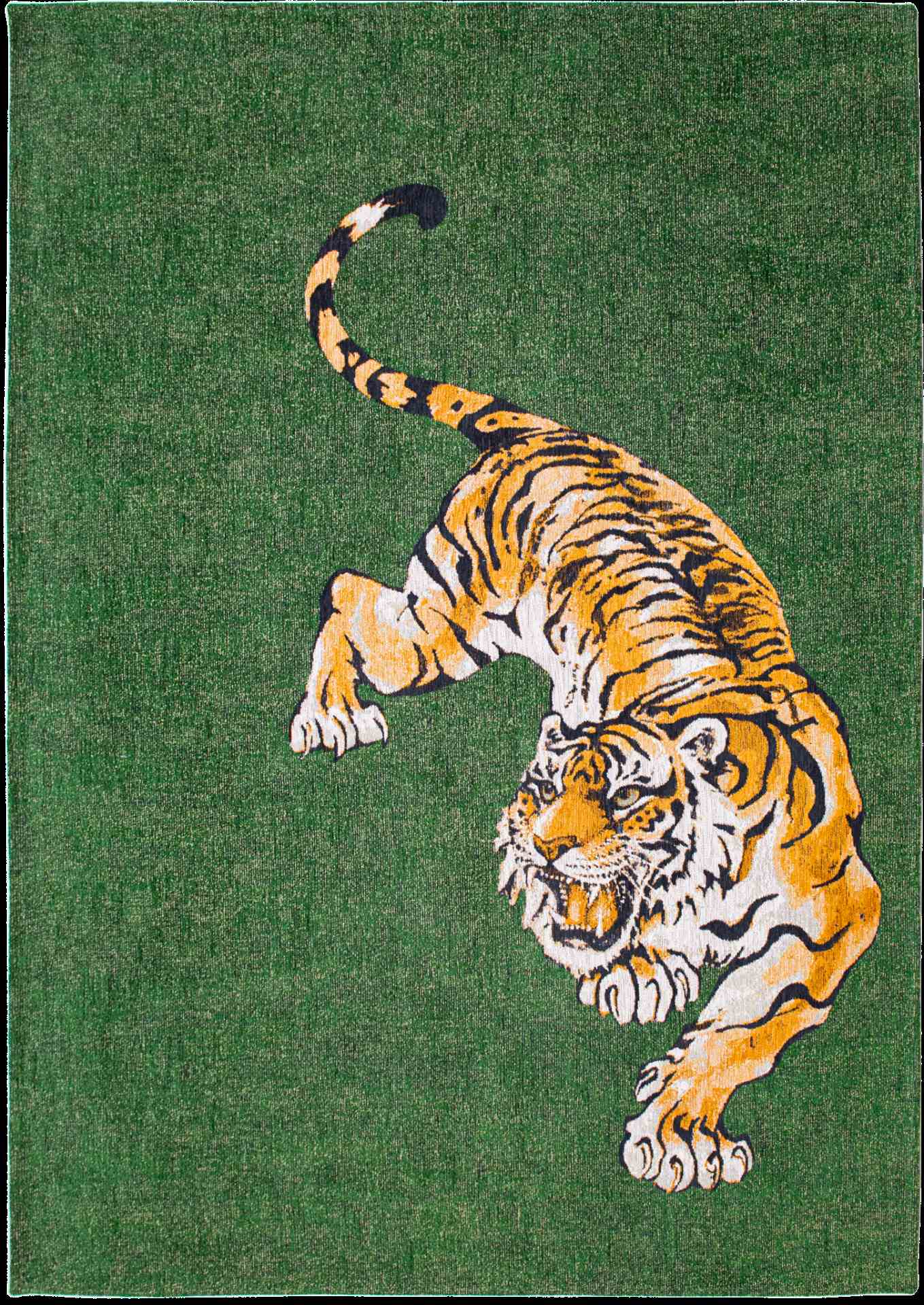 DYWAN PROSTOKĄTNY TIGER GREEN ON FIRE  x  cm od CARPETS & MORE