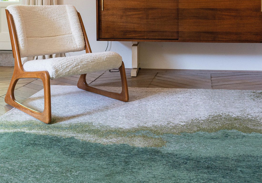 DYWAN PROSTOKĄTNY LAGOON PALM GREEN 280 X  CM OD CARPETS & MORE