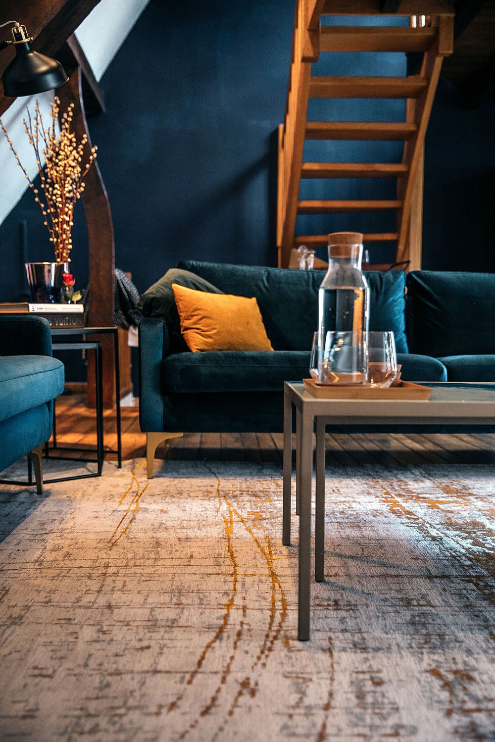 DYWAN PROSTOKĄTNY GRIFF COLUMBUS GOLD  x  cm od CARPETS & MORE