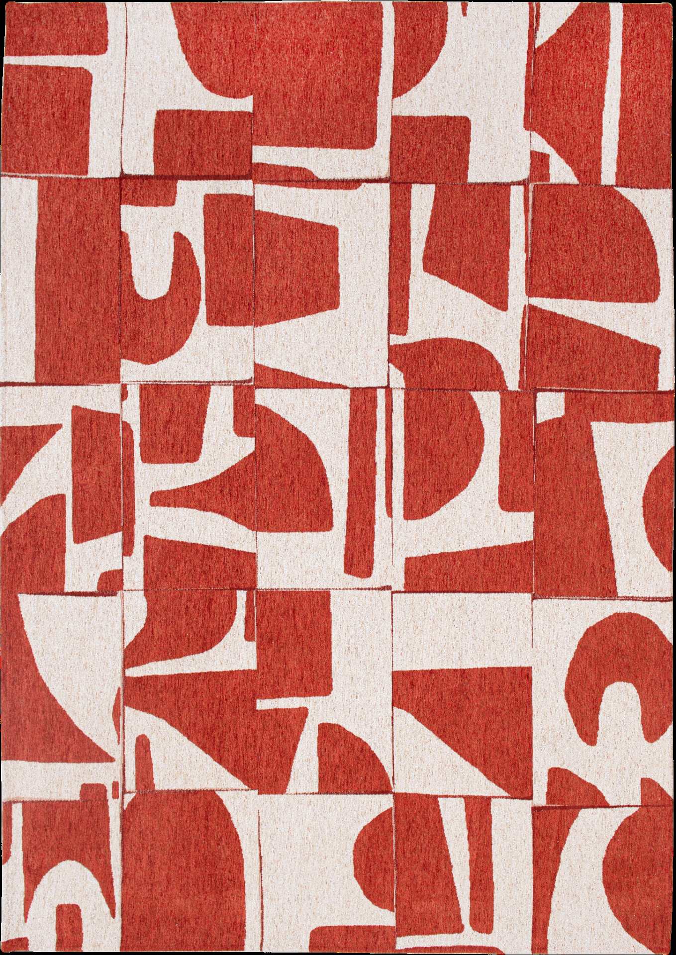 DYWAN PROSTOKĄTNY PAPERCUT RUST  x  cm od CARPETS & MORE