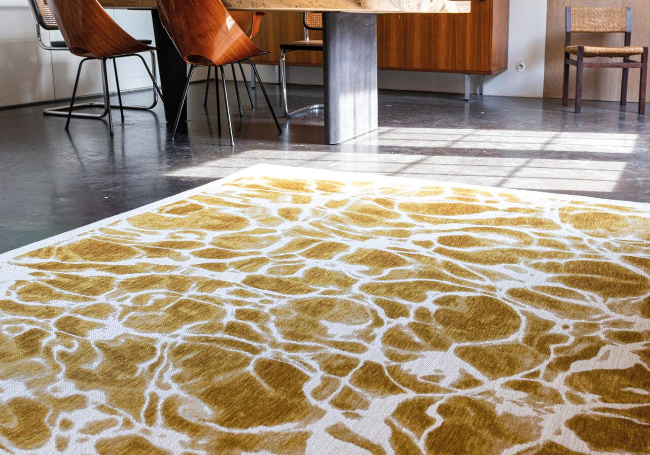 DYWAN PROSTOKĄTNY SWIM SAFFRON 280 X  CM OD CARPETS & MORE