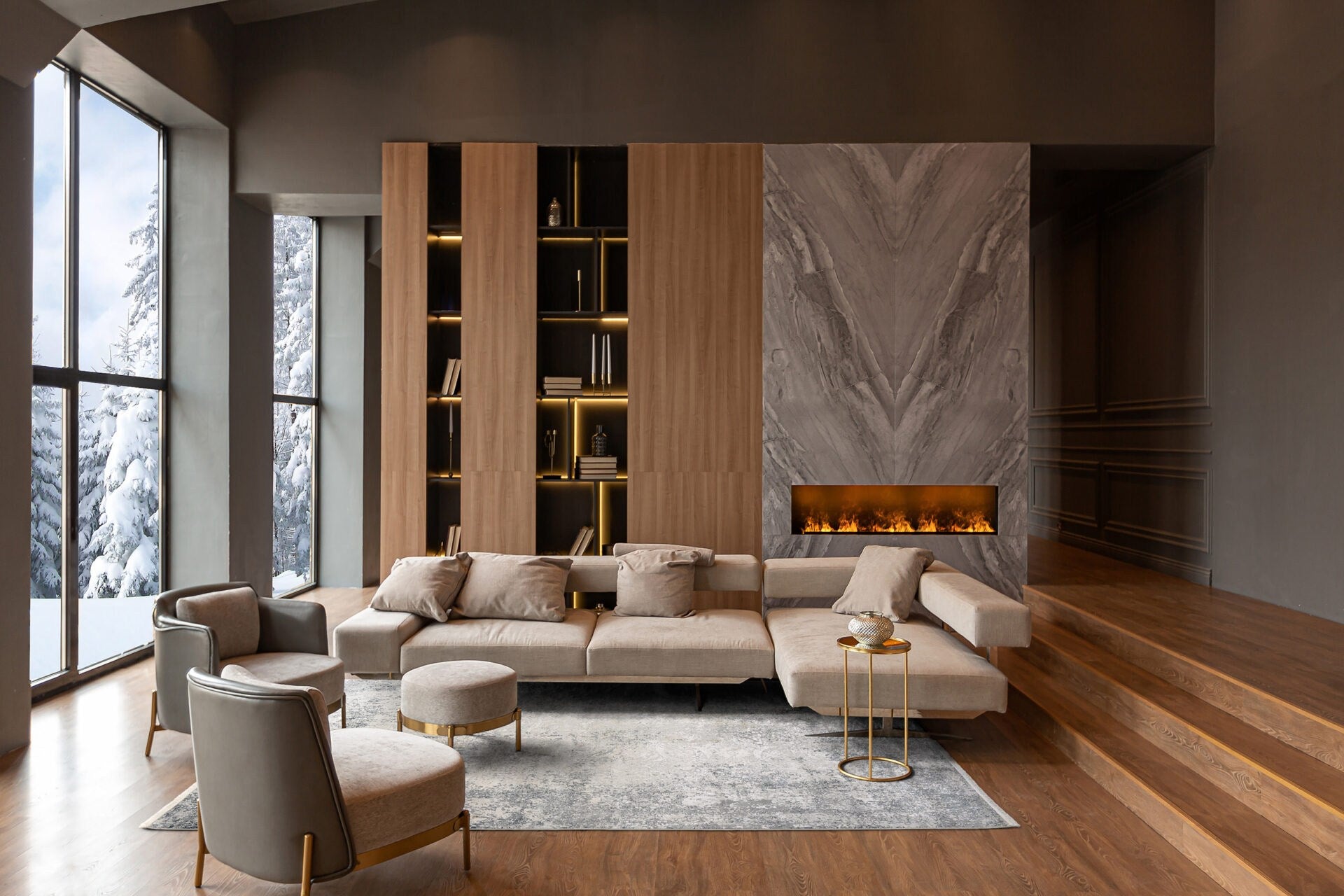 DYWAN PROSTOKĄTNY IMPERIAL ELECTRIC GREY  x  cm od CARPETS & MORE