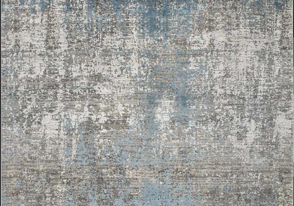 DYWAN PROSTOKĄTNY IMPERIAL GREY BLUE MARBLE 230 x  CM OD CARPETS & MORE
