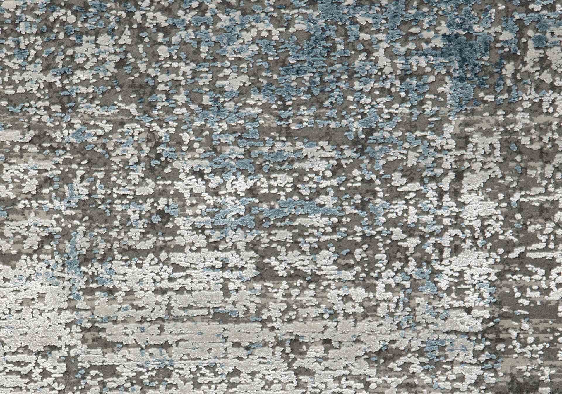 DYWAN PROSTOKĄTNY IMPERIAL GREY BLUE MARBLE 290 x  CM OD CARPETS & MORE