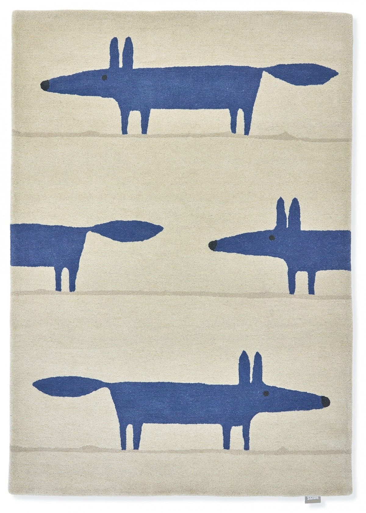 DYWAN PROSTOKĄTNY MR FOX PEBBLE DENIM  x  cm od CARPETS & MORE