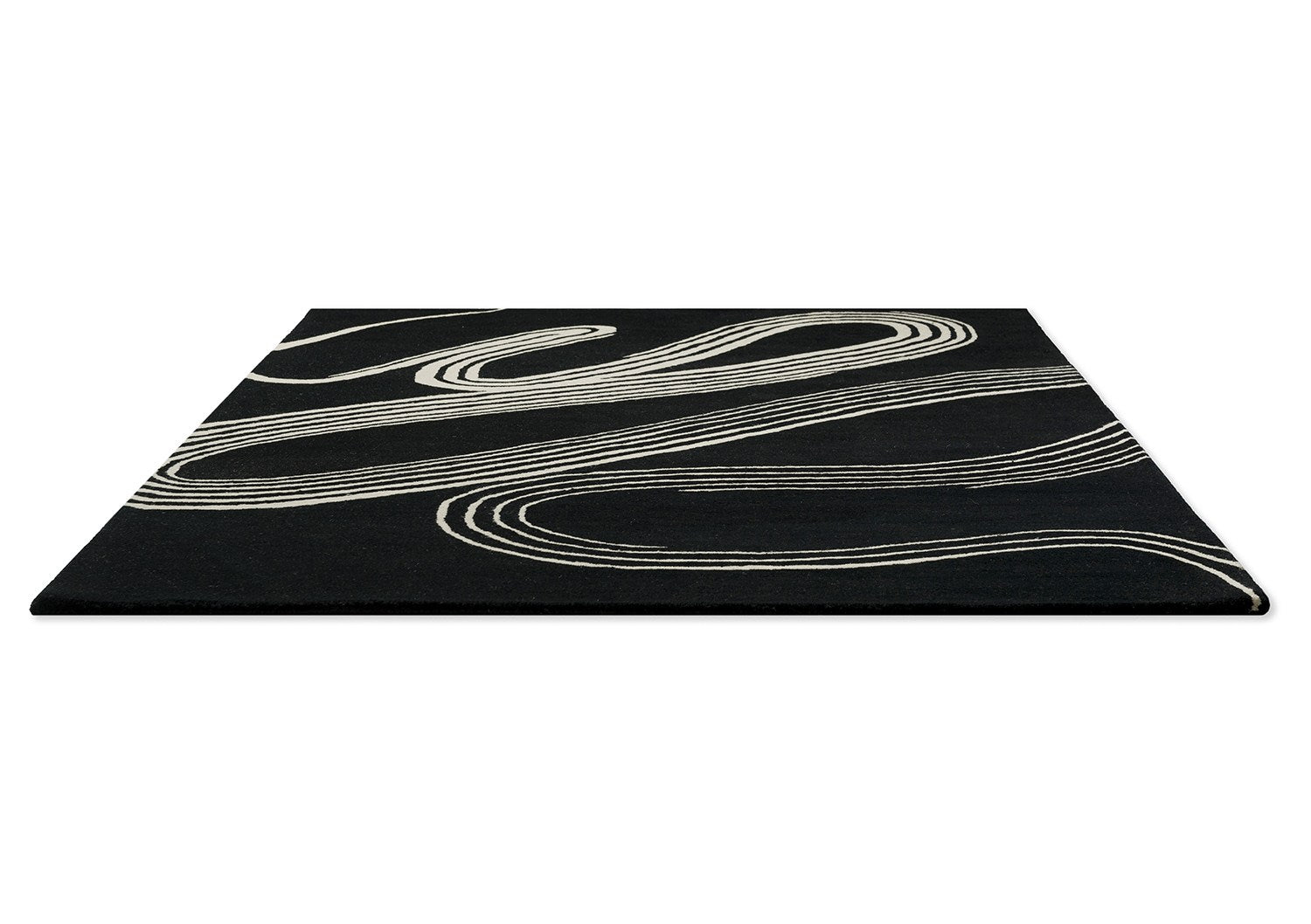 DYWAN PROSTOKĄTNY DECOR FLOW CAVIAR  x  cm od CARPETS & MORE