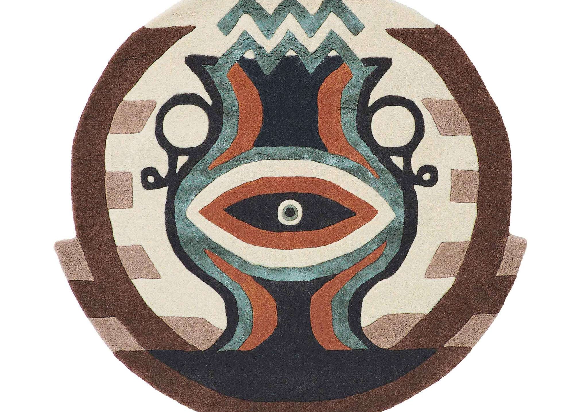 DYWAN OKRĄGŁY ZNAK ZODIAKU WODNIK 200 x  CM OD CARPETS & MORE