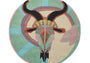DYWAN OKRĄGŁY ZNAK ZODIAKU KOZIOROŻEC 200 x 200 cm od CARPETS & MORE