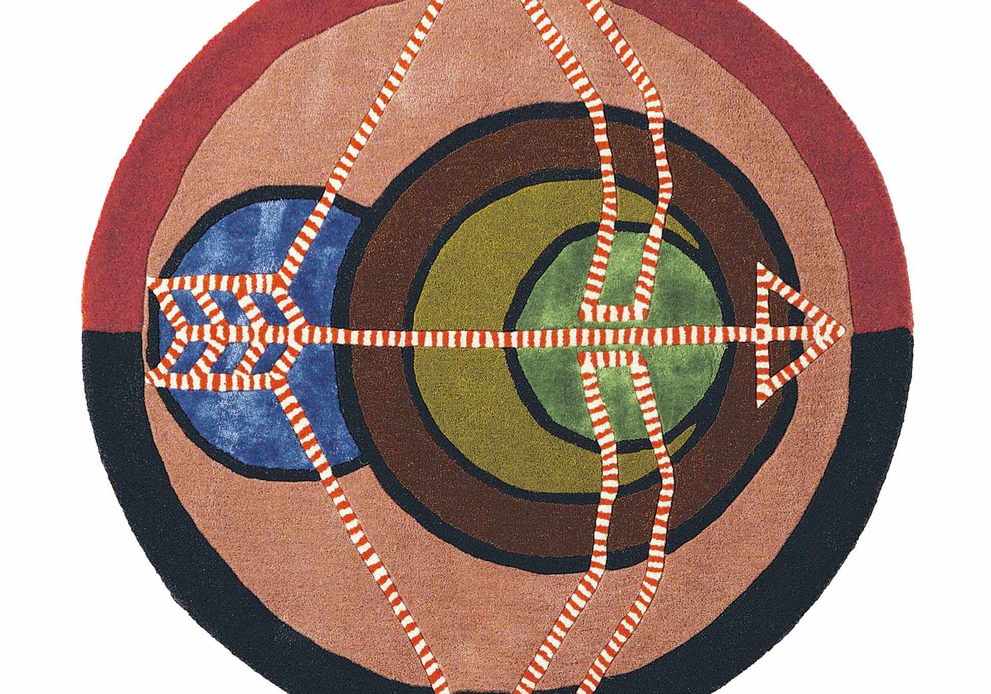 DYWAN OKRĄGŁY ZNAK ZODIAKU STRZELEC 200 X  CM OD CARPETS & MORE