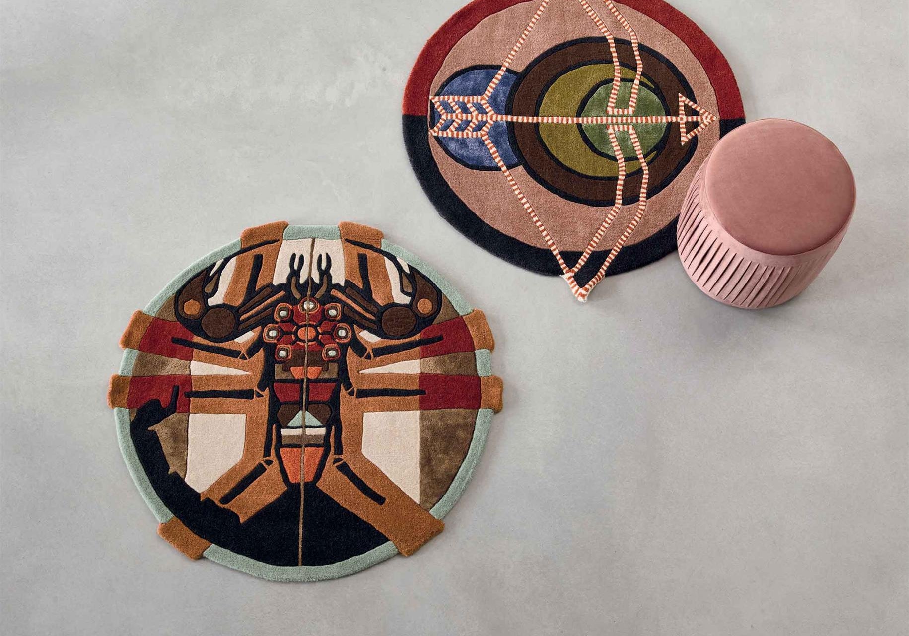 DYWAN OKRĄGŁY ZNAK ZODIAKU STRZELEC 200 X  CM OD CARPETS & MORE