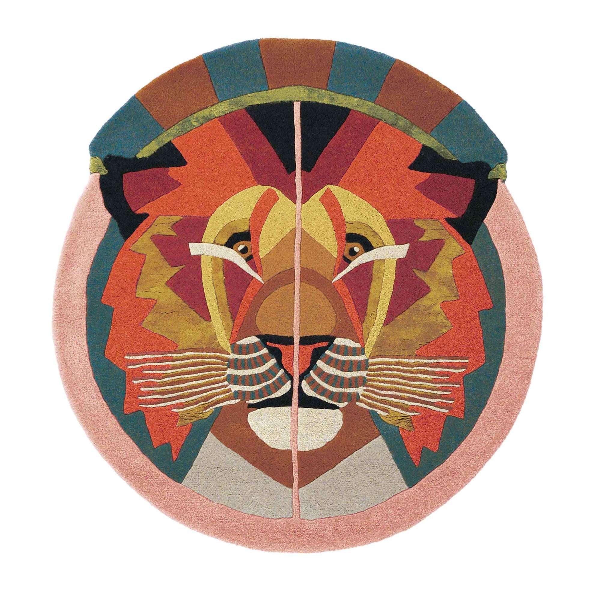 DYWAN OKRĄGŁY ZNAK ZODIAKU LEW 200 x 200 cm od CARPETS & MORE