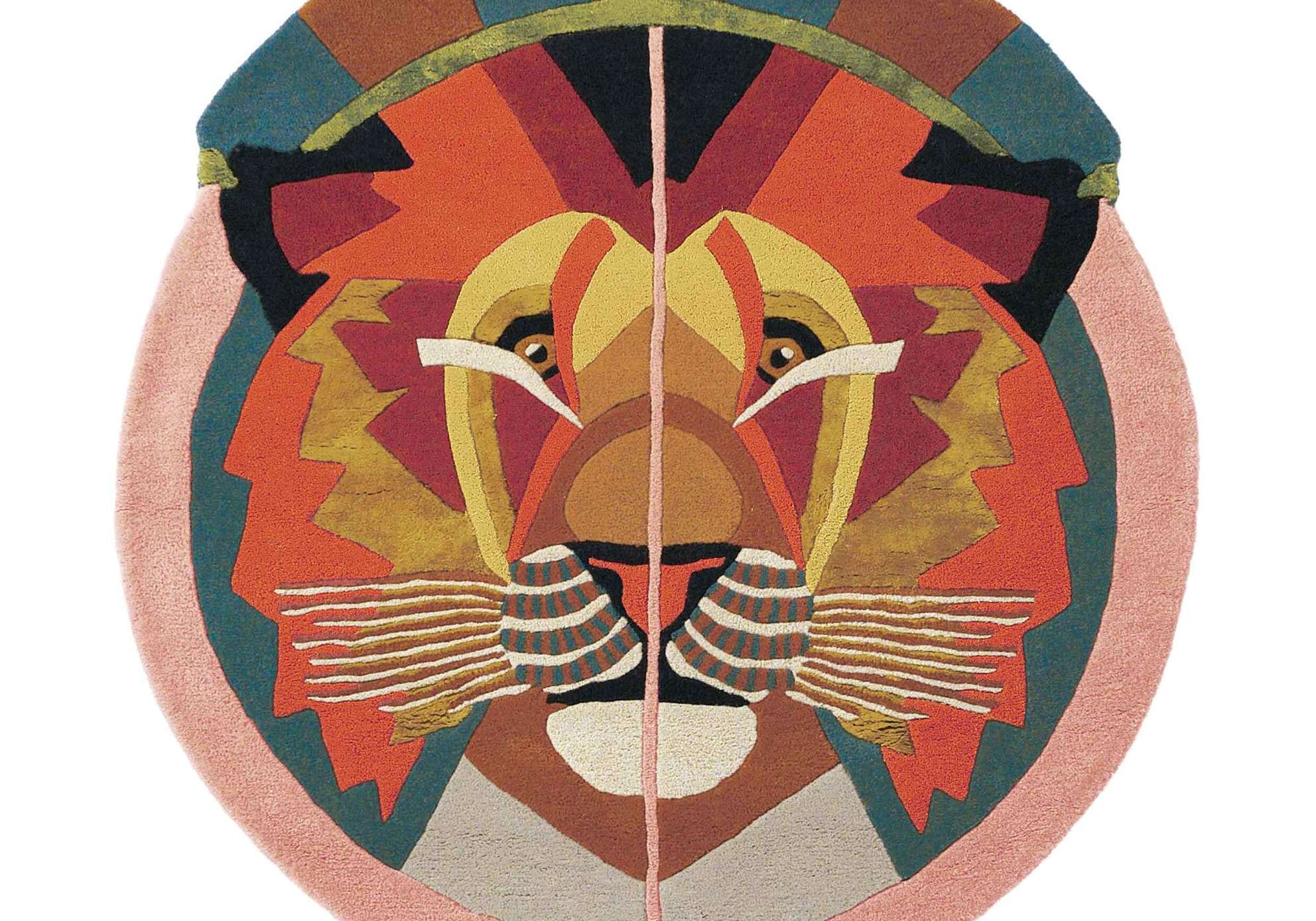 DYWAN OKRĄGŁY ZNAK ZODIAKU LEW 200 X  CM OD CARPETS & MORE