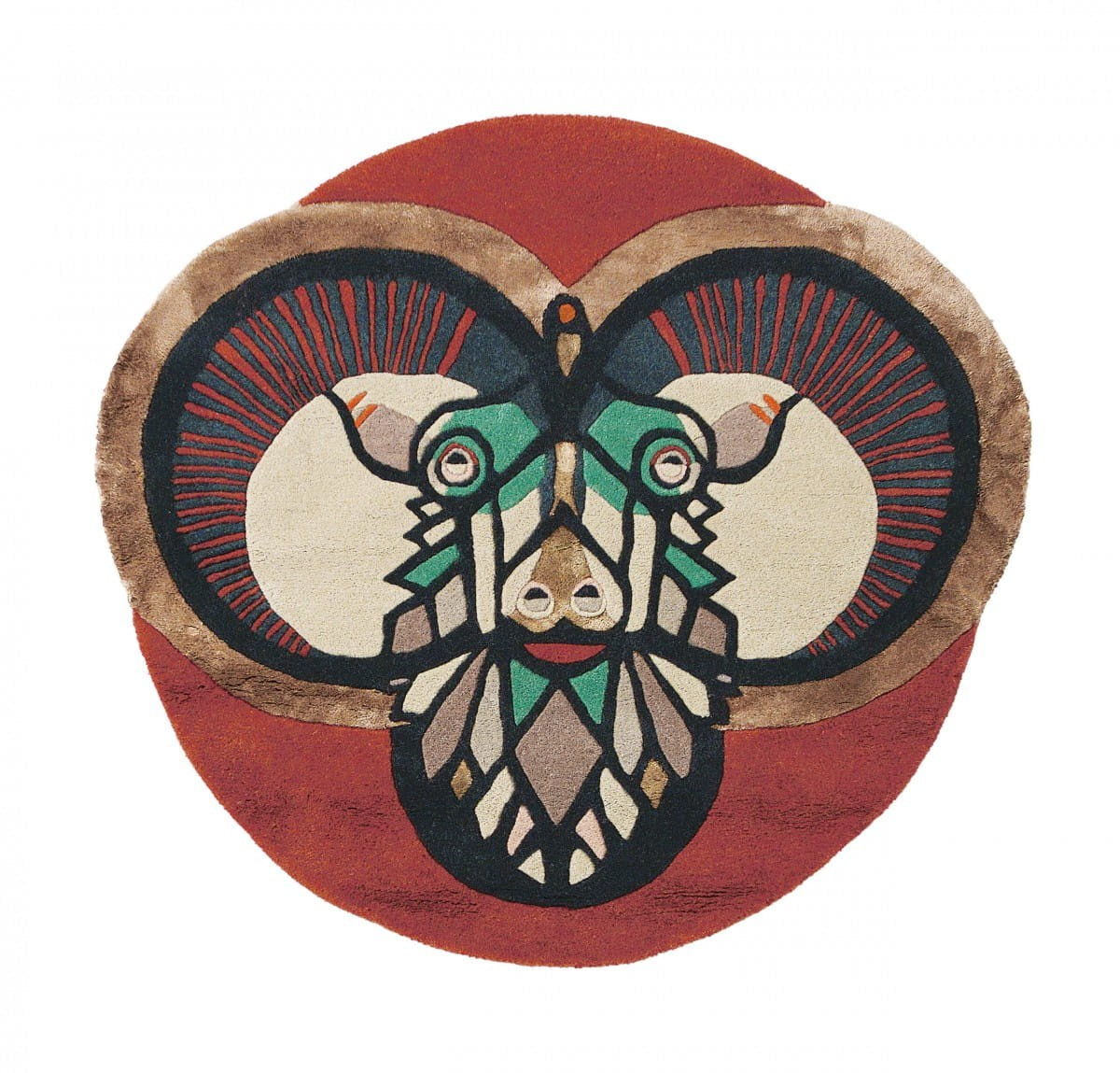 DYWAN OKRĄGŁY ZMAK ZODIAKU BARAN 200 x 200 cm od CARPETS & MORE