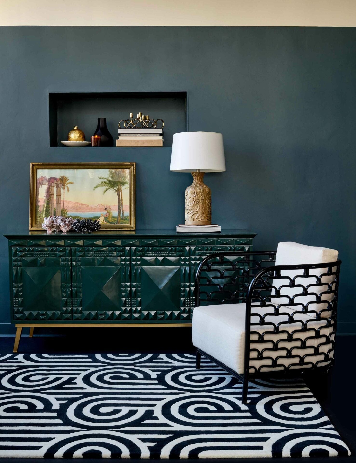DYWAN PROSTOKĄTNY TURNABOUTS BLACK  x  cm od CARPETS & MORE