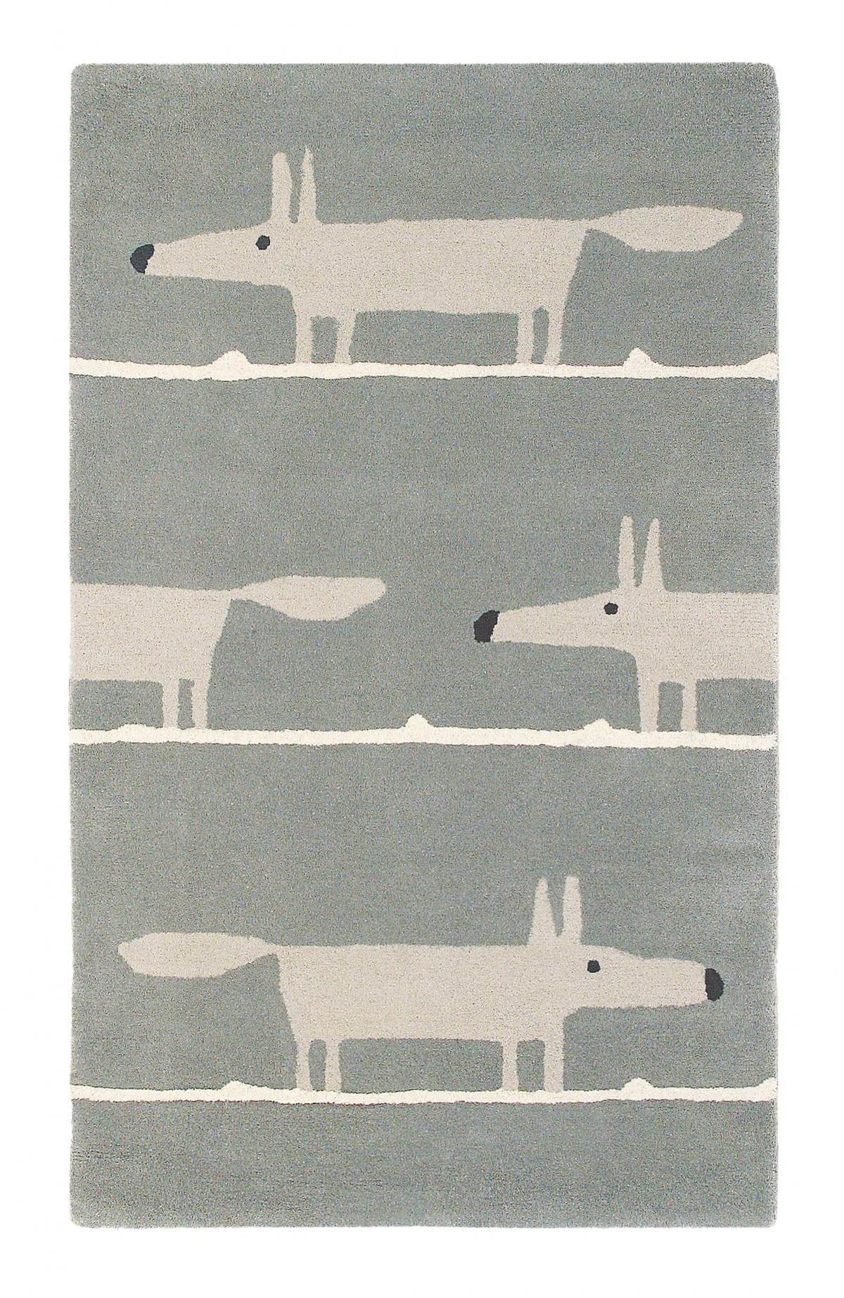 DYWAN PROSTOKĄTNY MR FOX SILVER 150 x 90 cm od CARPETS & MORE
