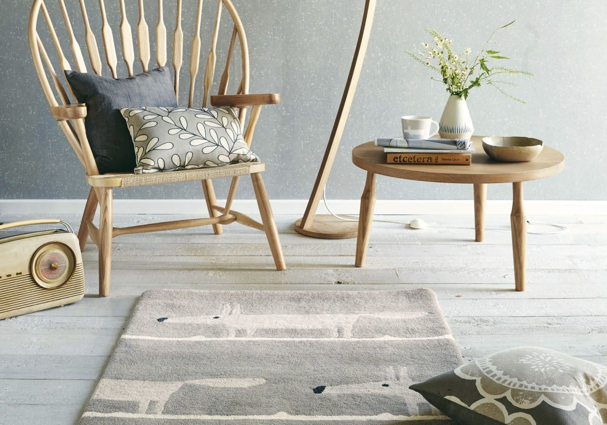 DYWAN PROSTOKĄTNY MR FOX SILVER 150 x  CM OD CARPETS & MORE