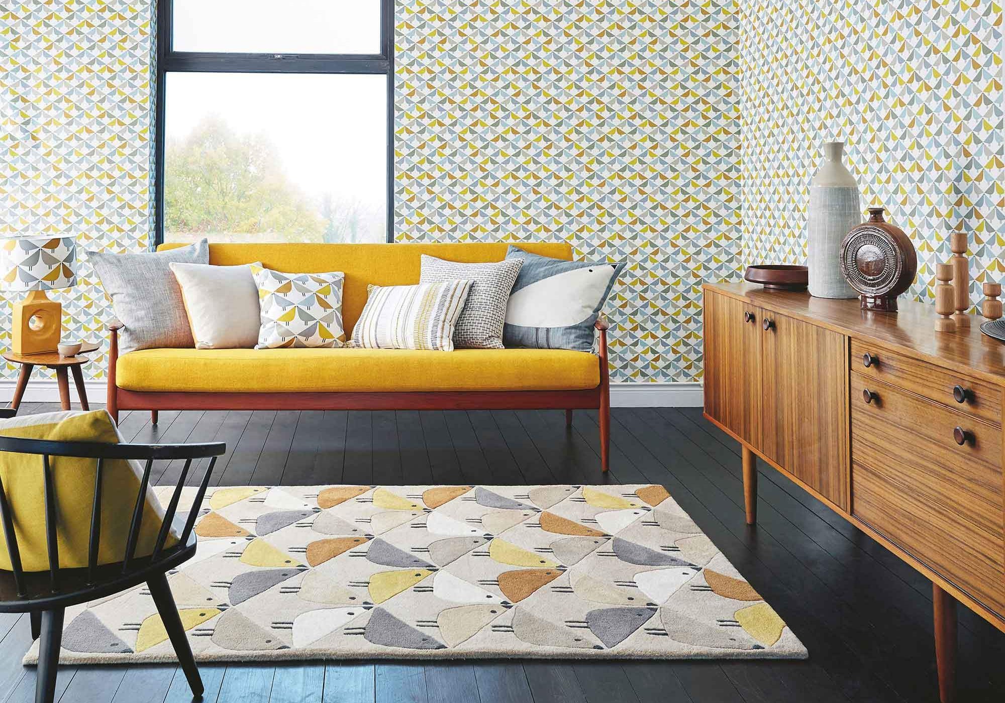 DYWAN PROSTOKĄTNY WEŁNIANY LINTU DANDELION 200 X  CM OD CARPETS & MORE