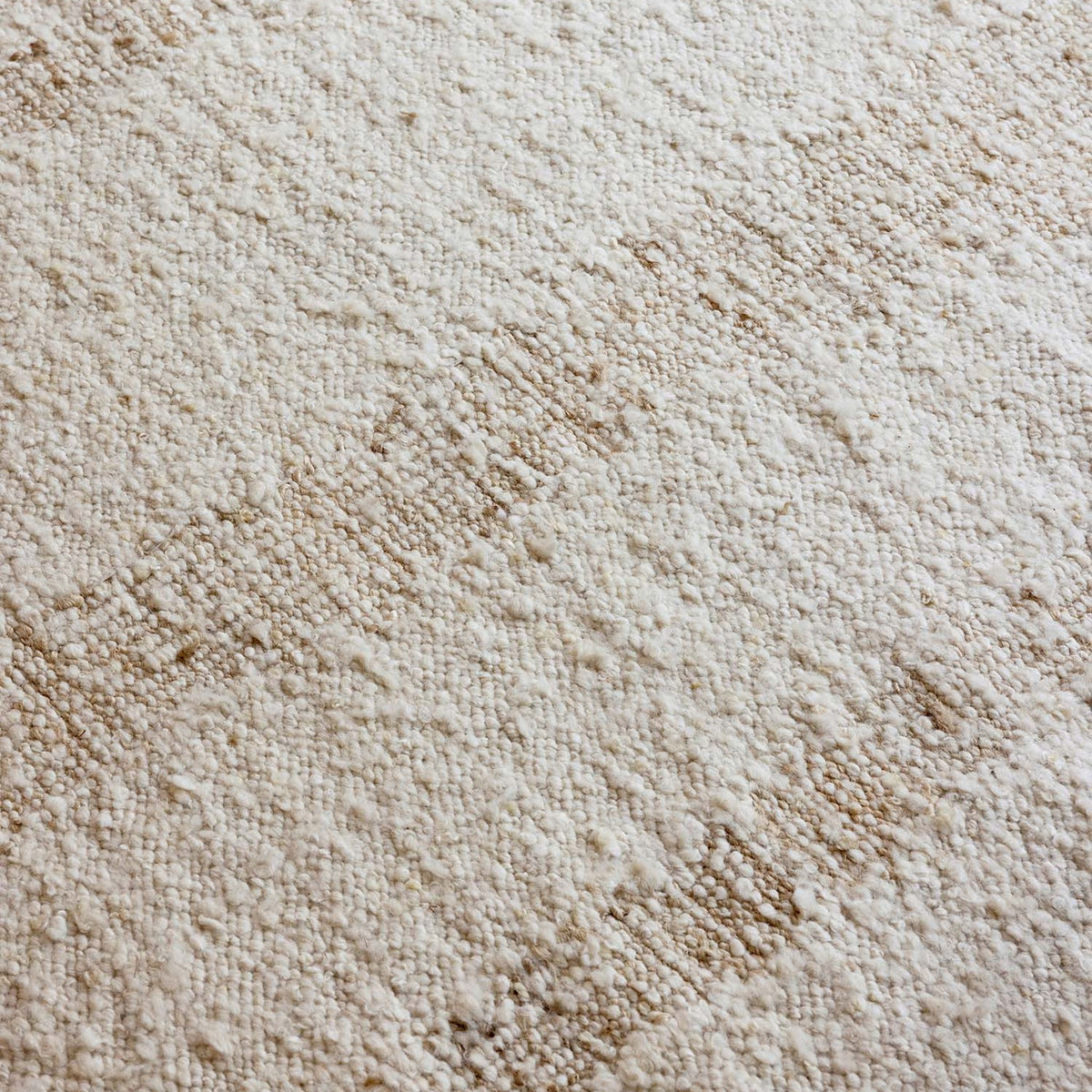 DYWAN PROSTOKĄTNY CRAFT FUNDAMENT WOOL WHITE 230 X 160 CM OD BRINK & CAMPMAN