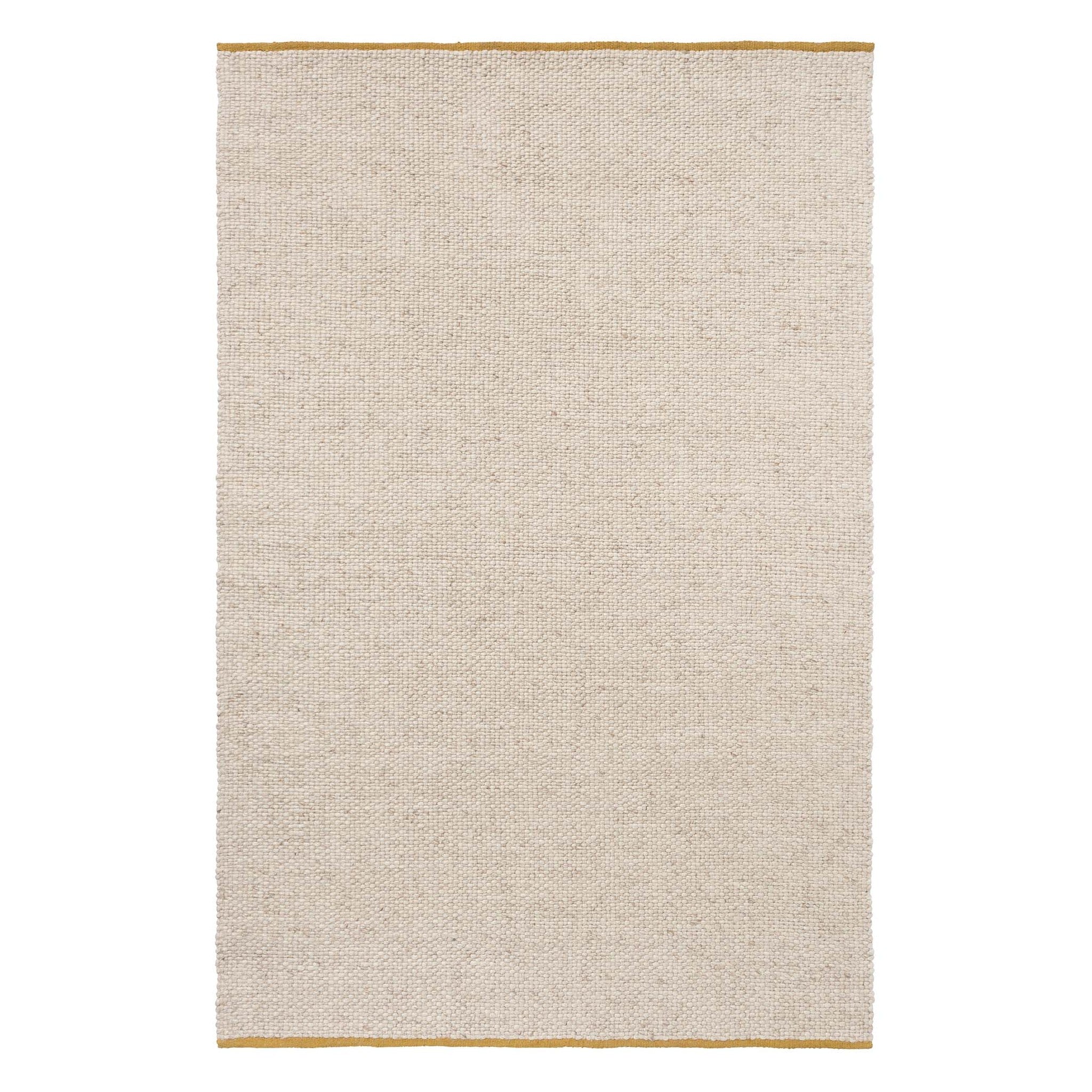 DYWAN PROSTOKĄTNY CRAFT MATTER PLAIN WARM WHITE 230 X 160 CM OD BRINK & CAMPMAN