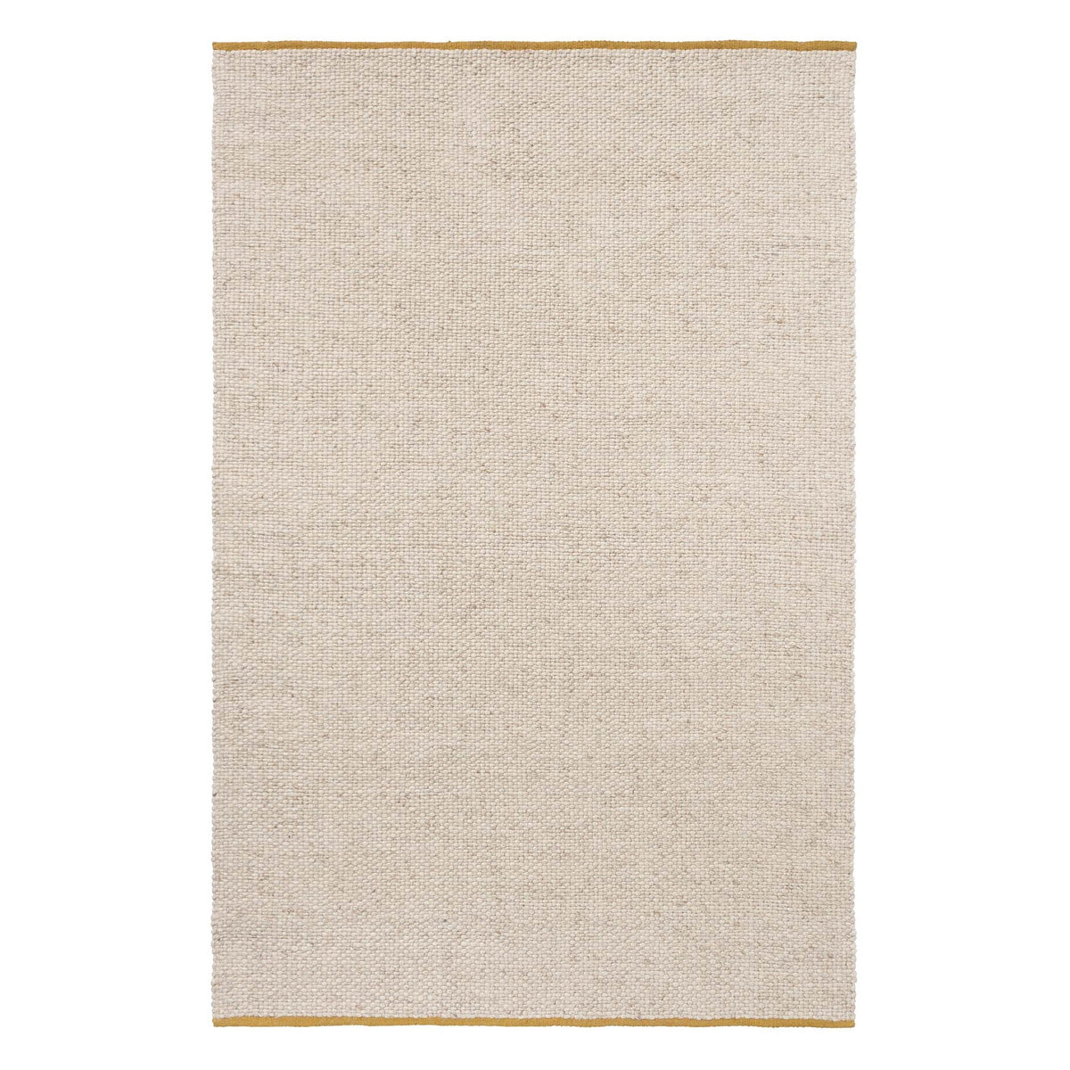 DYWAN PROSTOKĄTNY CRAFT MATTER PLAIN WARM WHITE 230 X 160 CM OD BRINK & CAMPMAN
